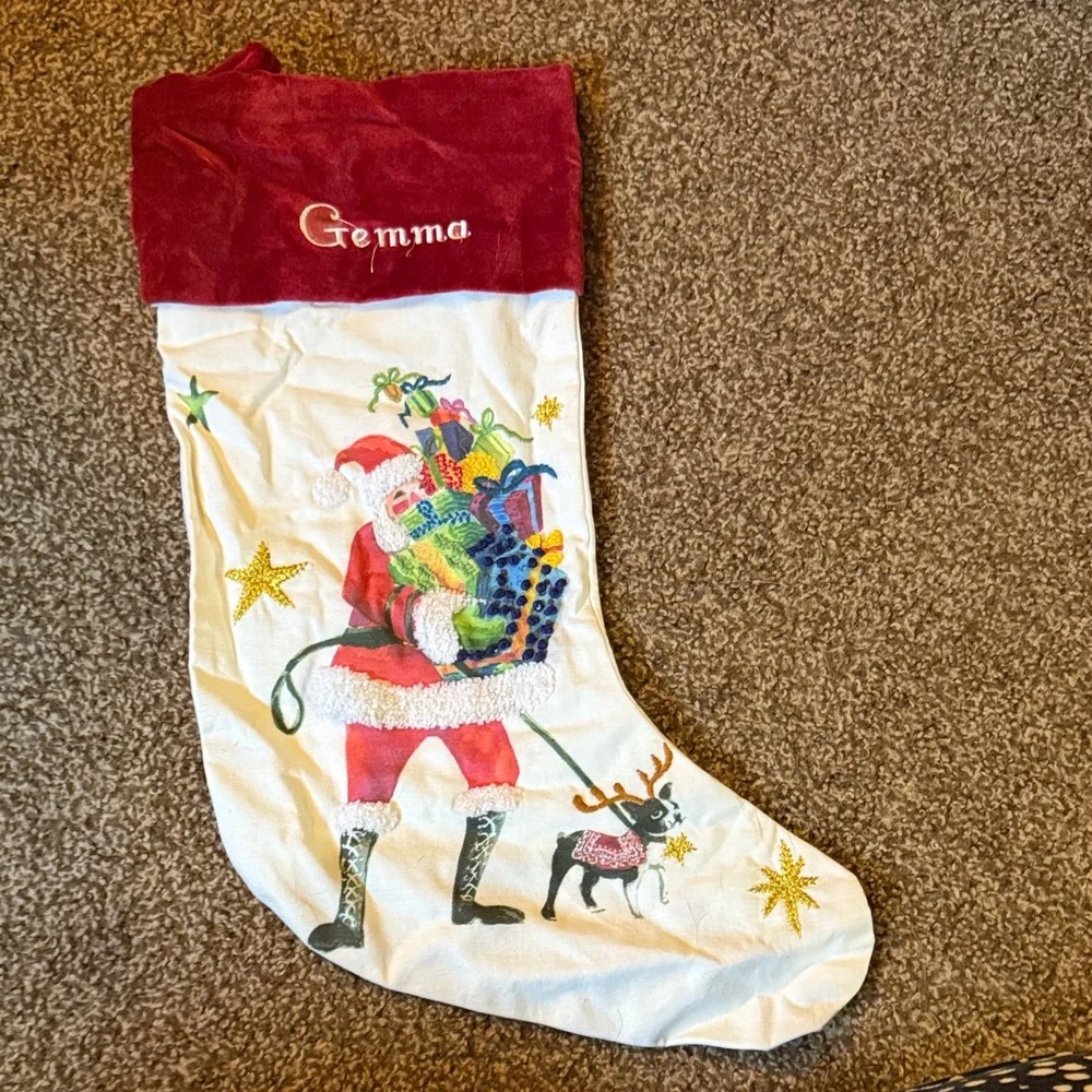 Pottery Barn Gemma Stocking